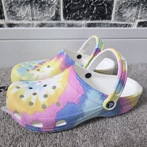 Crocs Unisex Colorful  Clogs Size M9 W11